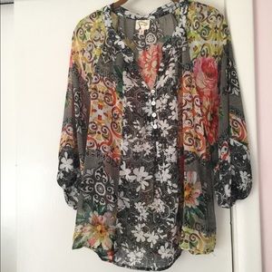 Fig & Flower blouse
